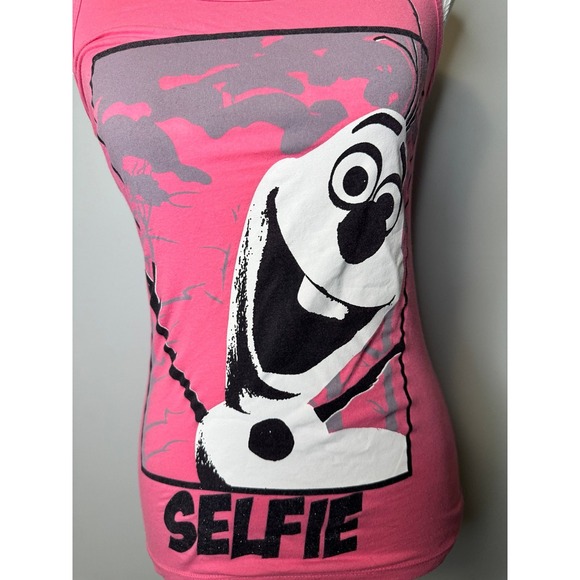 Frozen Disney Pink Tank Top - Picture 2 of 4